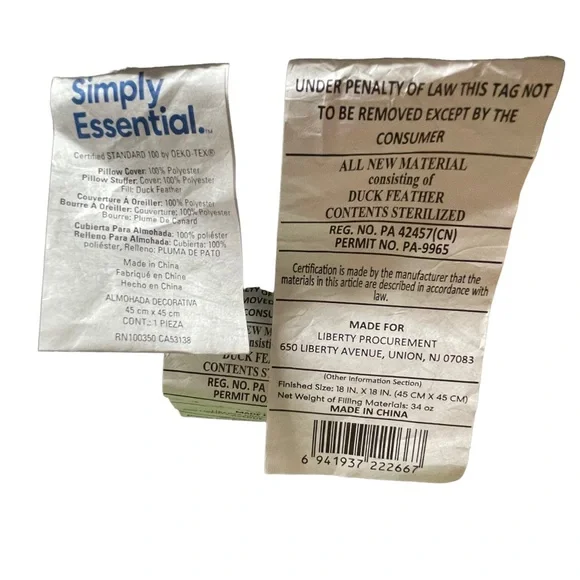 Simply Essential windowpane 3 pcs throw bundle - Picture 6 of 8